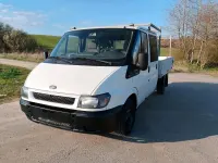 Brugt Ford Transit 75 HK (55 kW) 2001 Hvid Pickup / Ladvogn