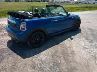 Gebraucht Mini One Cabriolet 98 PS (72 kW) 2014 Blau Cabrio