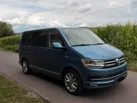 Gebraucht VW Multivan Highline 204 PS (150 kW) 2016 Blau Van / Kleinbus