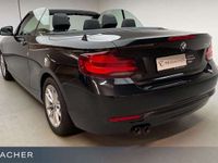 gebraucht BMW 218 i Cabrio Sport-Line,Sport-Line,Navi,WS,Leder,