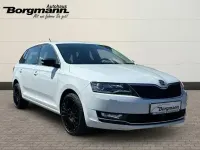 Gebraucht Skoda Rapid Style 110 PS (80 kW) 2019 Weiss Kleinwagen