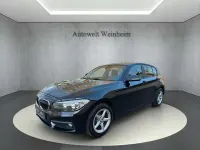Gebraucht BMW 116 Advantage 116 PS (85 kW) 2016 Schwarz Kleinwagen