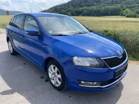 Gebraucht Skoda Rapid Clever 95 PS (69 kW) 2018 Blau Kleinwagen