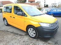 Gebraucht VW Caddy 122 PS (89 kW) 2021 Gelb Van / Kleinbus