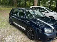 Gebraucht VW Golf IV 75 PS (55 kW) 1998 Blau Kleinwagen