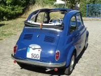 Gebraucht Fiat 500 15 PS (11 kW) 1959 Blau Kleinwagen