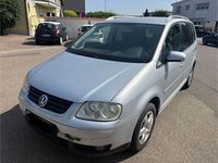 Gebraucht VW Touran Highline 116 PS (85 kW) 2003 Silber Van / Kleinbus