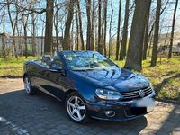 Second-hand VW Eos 122 CP (89 kW) 2014 Albastru Cabrio