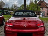 Gebraucht Mercedes C180 AMG line 156 PS (114 kW) 2017 Rot Cabrio
