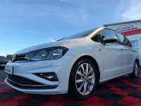 Gebraucht VW Golf Sportsvan Join 150 PS (110 kW) 2019 Weiß Van / Kleinbus