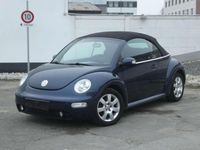 Gebraucht VW New Beetle Cabriolet 75 PS (55 kW) 2003 Royal navy perleffekt Cabrio