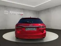 Gebraucht Mazda 6 Sports-Line 194 PS (142 kW) 2021 Magmarot metallic (metallic) Kombi