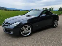 Gebraucht Mercedes SLK200 184 PS (135 kW) 2011 Grau Cabrio