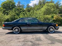Second-hand Mercedes 560 1990 Negru Coupe