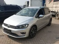 Gebraucht VW Golf Sportsvan LOUNGE 110 PS (80 kW) 2015 Silber Van / Kleinbus