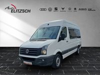 gebraucht VW Crafter Kombi 35 MR HD KTW Rollstuhl Rampe 9 Si. STH