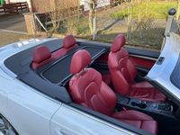 gebraucht Audi A5 Cabriolet 2.7 TDI (DPF) -weiß/rot/rot, 1. Hd.