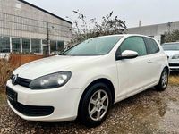 Gebraucht VW Golf VI 85 PS (62 kW) 2011 Weiß Kleinwagen