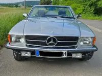 Gebraucht Mercedes SL500 231 PS (169 kW) 1985 Silber Cabrio