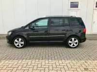 Gebraucht VW Touran Highline 170 PS (125 kW) 2011 Schwarz Van / Kleinbus