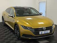 Gebraucht VW Arteon 239 PS (175 kW) 2017 Gelb kurkumagelb metallic (metallic) Kleinwagen