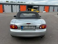 Gebraucht Mazda MX5 110 PS (80 kW) 2000 Silber Cabrio