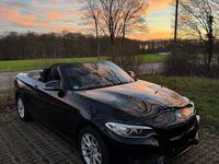 Gebraucht BMW 218 136 PS (100 kW) 2016 Schwarz Cabrio