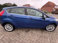 Gebraucht Ford Fiesta Titanium 2009 Blau Kleinwagen