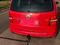 Gebraucht VW Touran Highline 140 PS (102 kW) 2005 Rot Van / Kleinbus