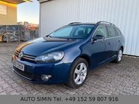 Gebraucht VW Golf VI Style 86 PS (63 kW) 2011 Blau Kleinwagen