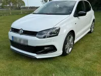 Gebraucht VW Polo R-line 90 PS (66 kW) 2016 Weiß Kleinwagen