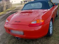 Gebraucht Porsche Boxster 220 PS (161 kW) 2002 Orange Cabrio