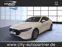 Gebraucht Mazda 3 Prime-Line 122 PS (89 kW) 2024 Arctic white (weiß) Limousine