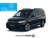 Neu VW Caddy Maxi Dark Label 122 PS (89 kW) 2026 Schwarz Van / Kleinbus