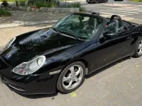 Gebraucht Porsche Boxster 228 PS (167 kW) 2002 Schwarz Cabrio