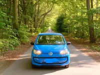 Gebraucht VW up! 60 PS (44 kW) 2015 Blau Kleinwagen