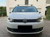 Gebraucht VW Touran Cup 140 PS (102 kW) 2014 Weiß Van / Kleinbus