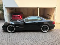 Gebraucht Mercedes SL500 AMG 306 PS (225 kW) 2002 Schwarz Cabrio