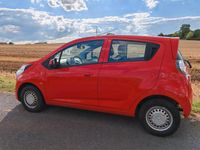 Gebraucht Chevrolet Spark 68 PS (50 kW) 2010 Rot Kleinwagen