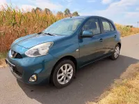 Gebraucht Nissan Micra Acenta 80 PS (58 kW) 2017 Blau Kleinwagen