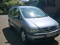 Gebraucht Opel Zafira 125 PS (91 kW) 2004 Silber Van / Kleinbus
