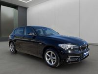 Gebraucht BMW 116 Advantage 109 PS (80 kW) 2017 Schwarz / schwarz ii Kleinwagen