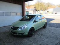 Gebraucht Opel Corsa Color Edition 80 PS (58 kW) 2009 Grün Kleinwagen