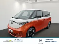 Gebraucht VW ID. Buzz Pro 150 kW (204 PS) 2024 Candy weiss/energetic orange m Van / Kleinbus