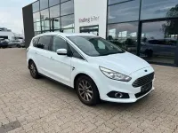 Gebraucht Ford S-MAX Titanium 150 PS (110 kW) 2016 Weiß Van / Kleinbus