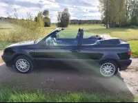 Gebraucht VW Golf Cabriolet Trendline 75 PS (55 kW) 1996 Schwarz Cabrio
