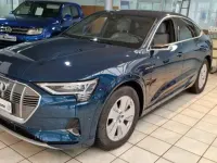 Second-hand Audi e-tron Sportback Advanced 230 kW (313 CP) 2020 Albastru SUV