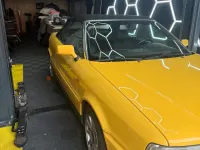 Used Audi Cabriolet 150 HP (110 kW) 1998 Yellow Cabriolet