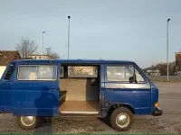 Gebraucht VW T3 50 PS (36 kW) 1987 Blau Van
