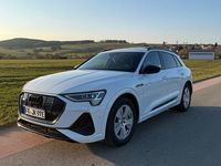 Gebraucht Audi e-tron S-Line 300 kW (408 PS) 2020 Weiß SUV